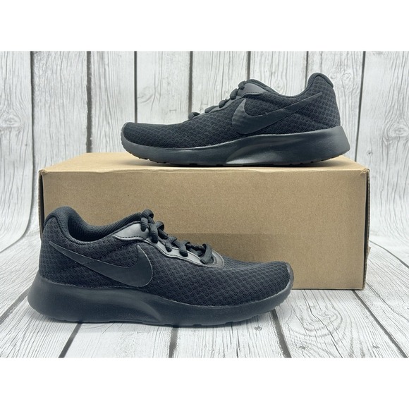 Nike Shoes - Nike Women's Tanjun Triple Black‎ Size 5.5 / Men's Size 4 DJ6257-002